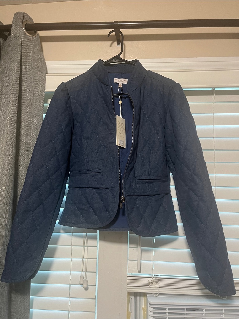 NWT Super Natural by Secret Mission “Jordyn” Quilted Jacket